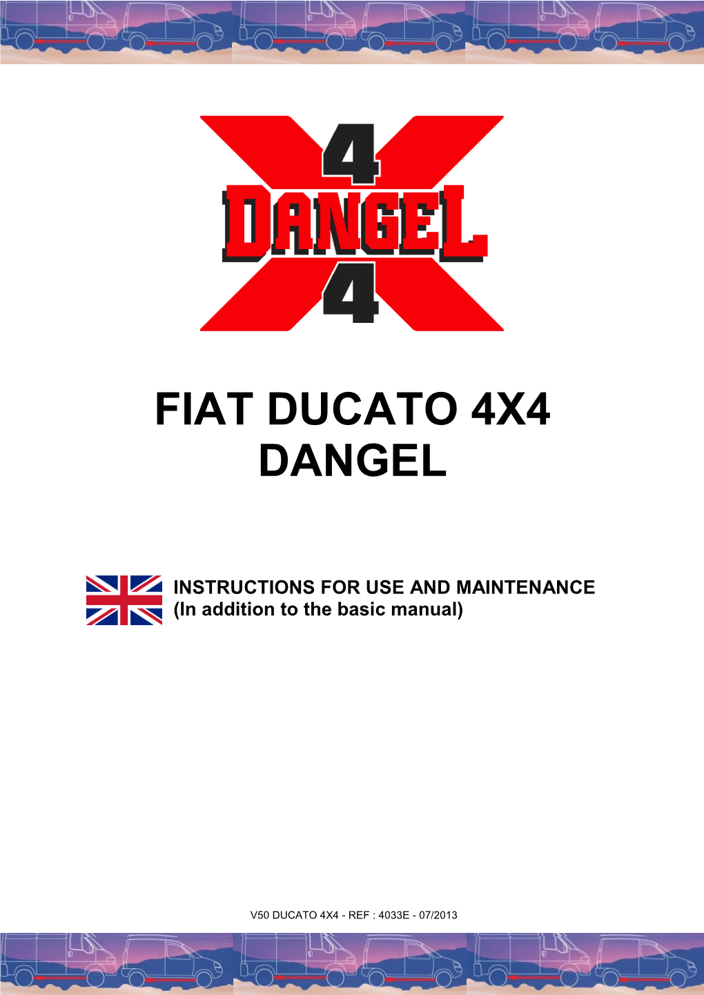 Fiat Ducato 4X4 Dangel