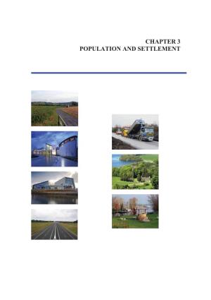 CHAPTER 3 POPULATION and SETTLEMENT Population and Settlement