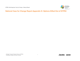 View National Case for Change Report Appendix D Options Sifted