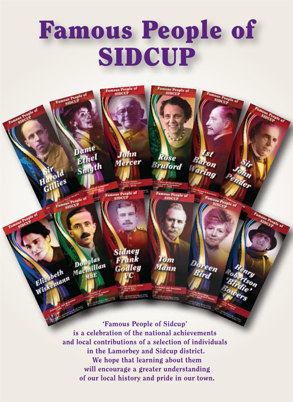 Famous People of Sidcup Leaflet.Pdf