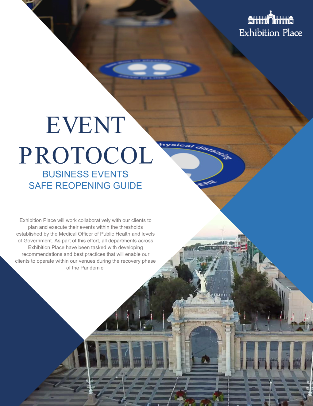 Exhibition Place/Enercare Centre Safe Re-Opening Protocol