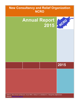 NCRO Annual Report 2015