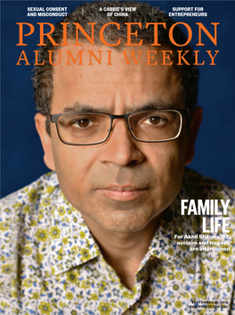 FAMILY LIFE for Akhil Sharma ’92, Acclaim and Tragedy Are Intertwined