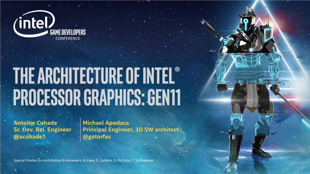 02 the Architecture of Intel Processor Graphics Gen11