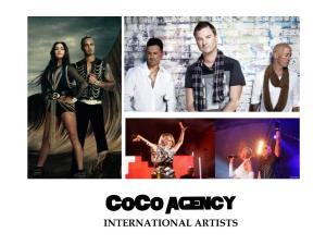INTERNATIONAL ARTISTS Content: International Artists