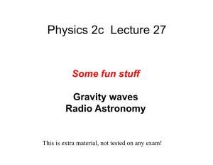Physics 2C Lecture 27