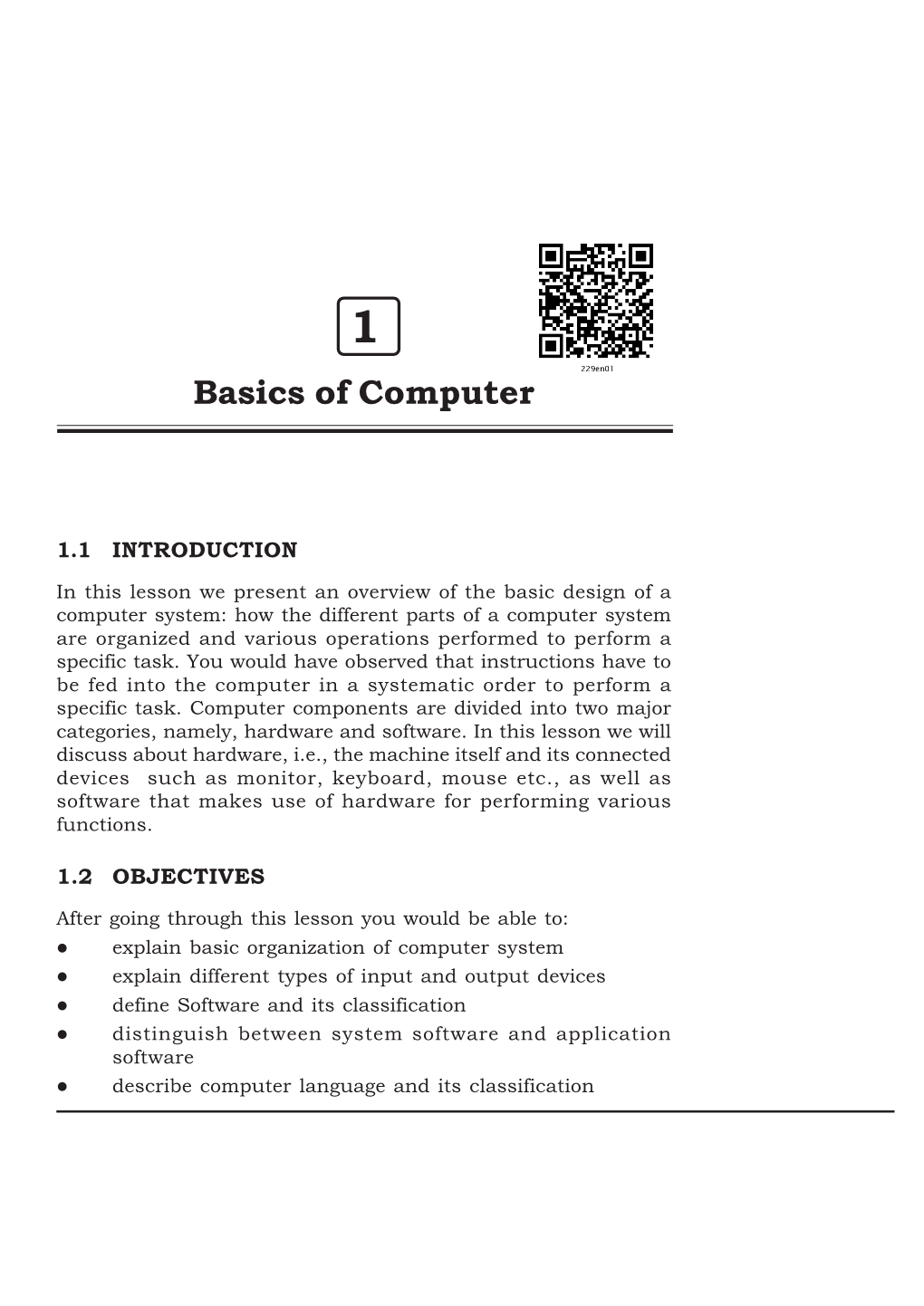 Basics of Computer :: 1