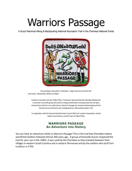 Warriors Passage Brochure