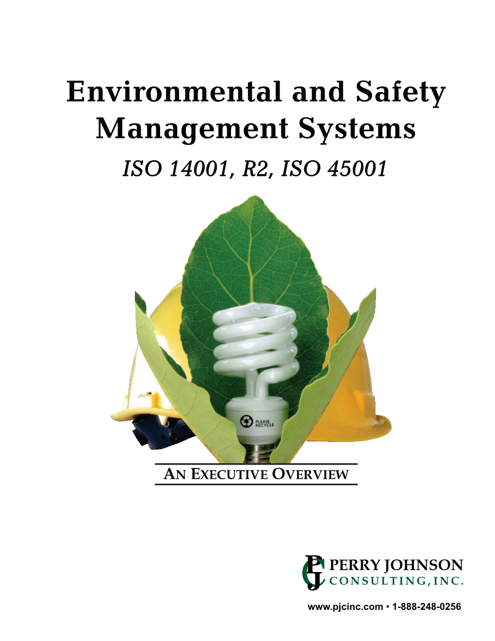 Environmental and Safety Management Systems (ISO 14000, R2, ISO 45001)