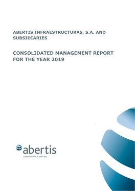 2019 Consolidated Management Report 2