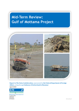 Gulf of Mottama Project