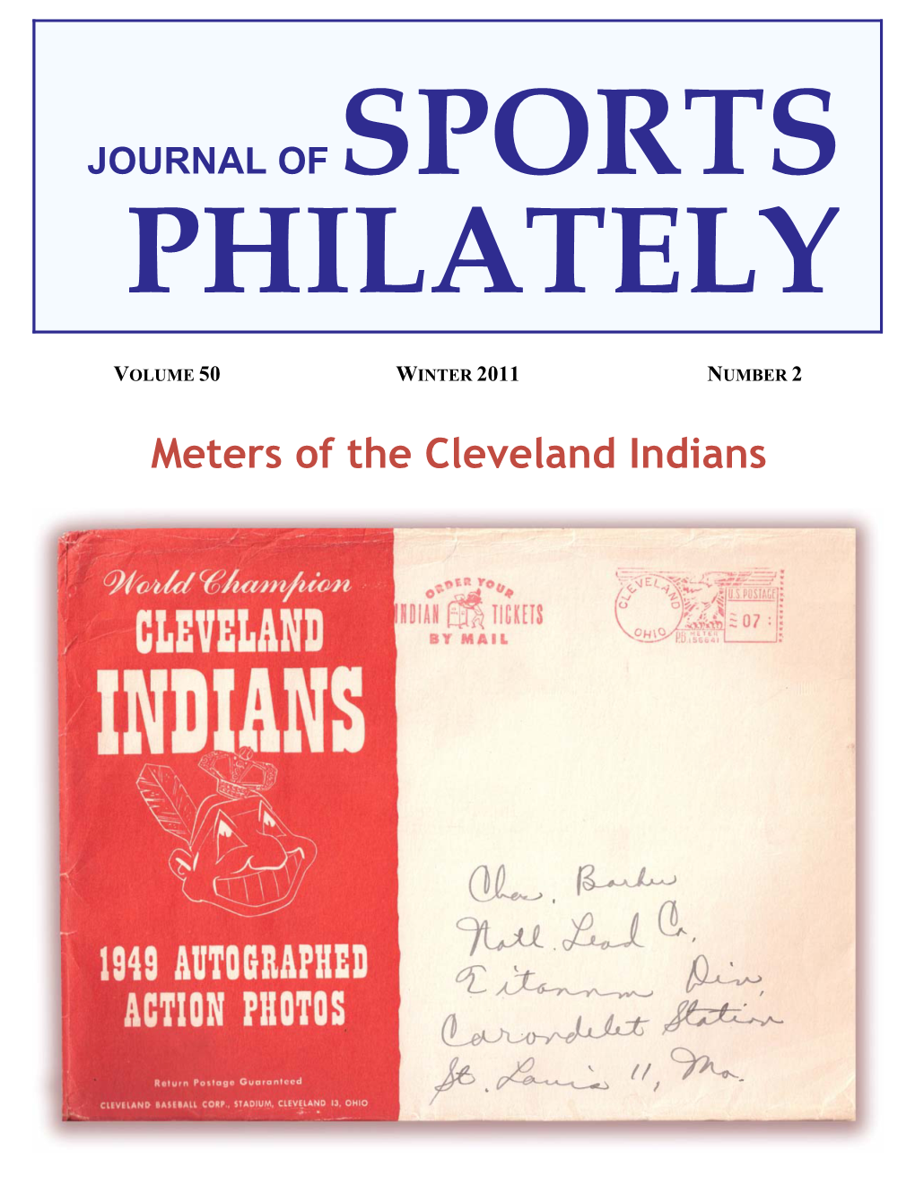 Meters of the Cleveland Indians TABLE of CONTENTS