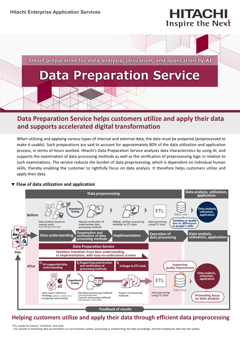 Data Preparation Service Brochure