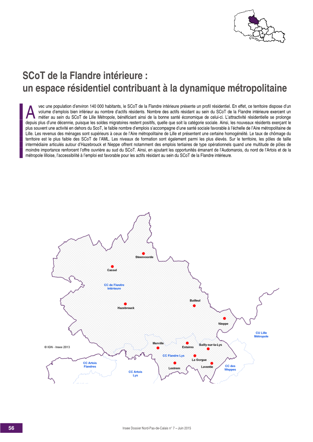 Scot De La Flandre Intérieure : Un Espace Résidentiel Contribuant À La Dynamique Métropolitaine