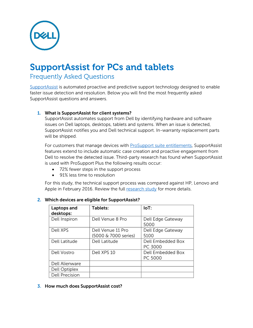 Dell Supportassist Components (Such As the Database Administration Group and the Operational Support Team) Are Assigned Separate Duties and Access Rights