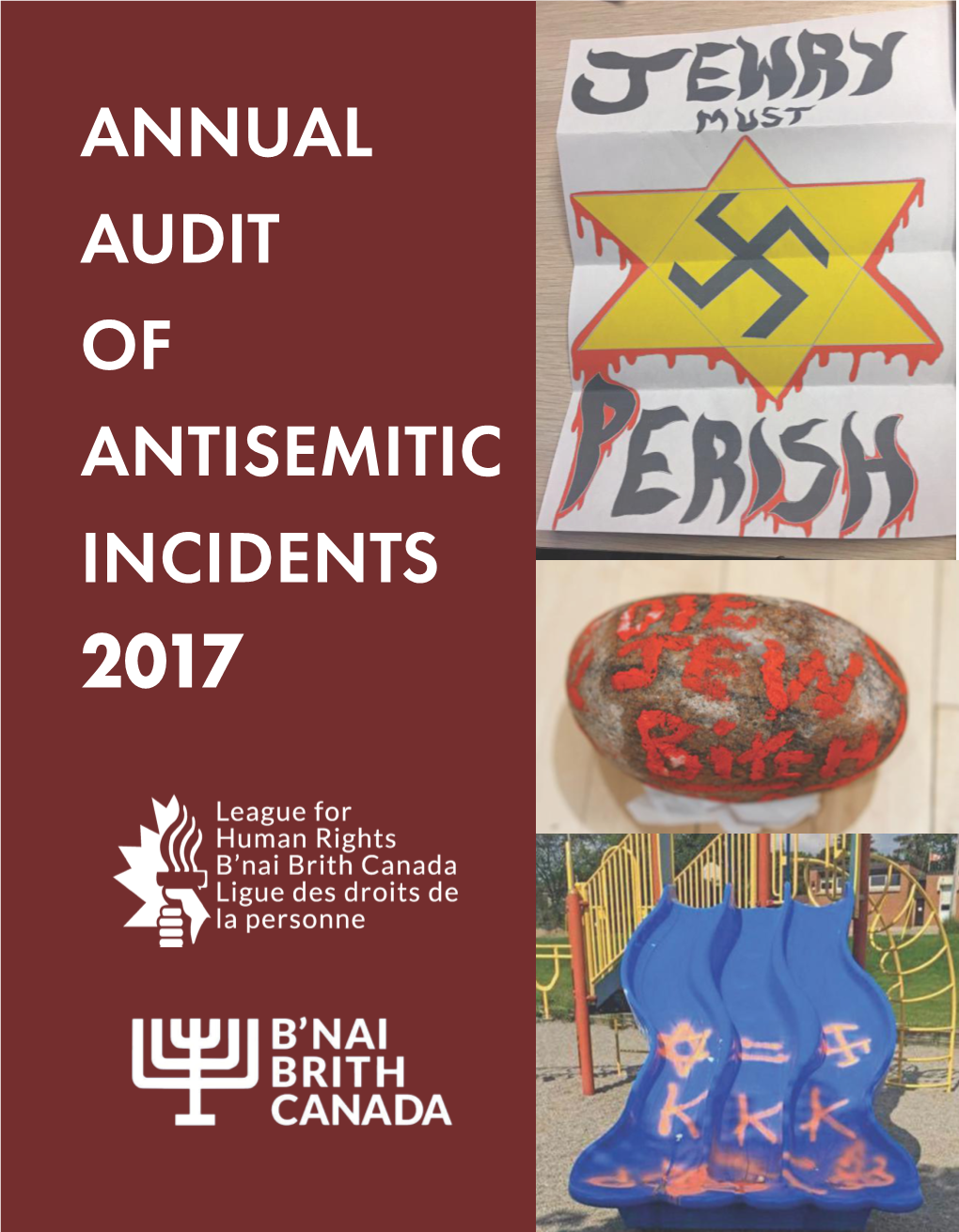 Annual Audit of Antisemitic Incidents