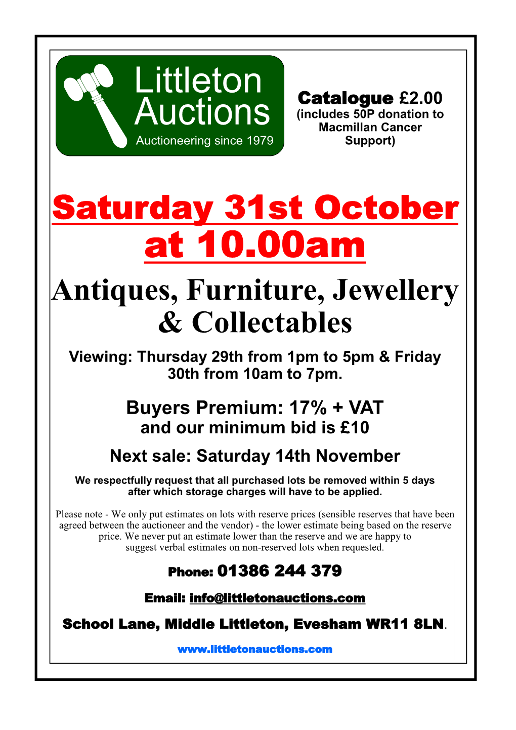 Littleton Auctions