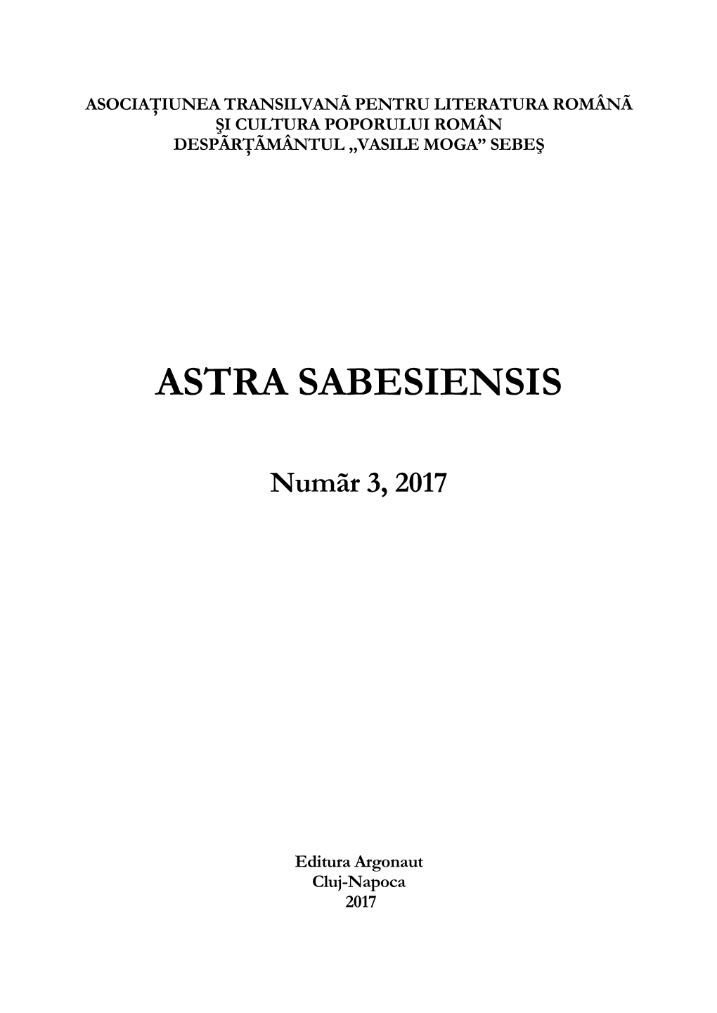 Astra Sabesiensis