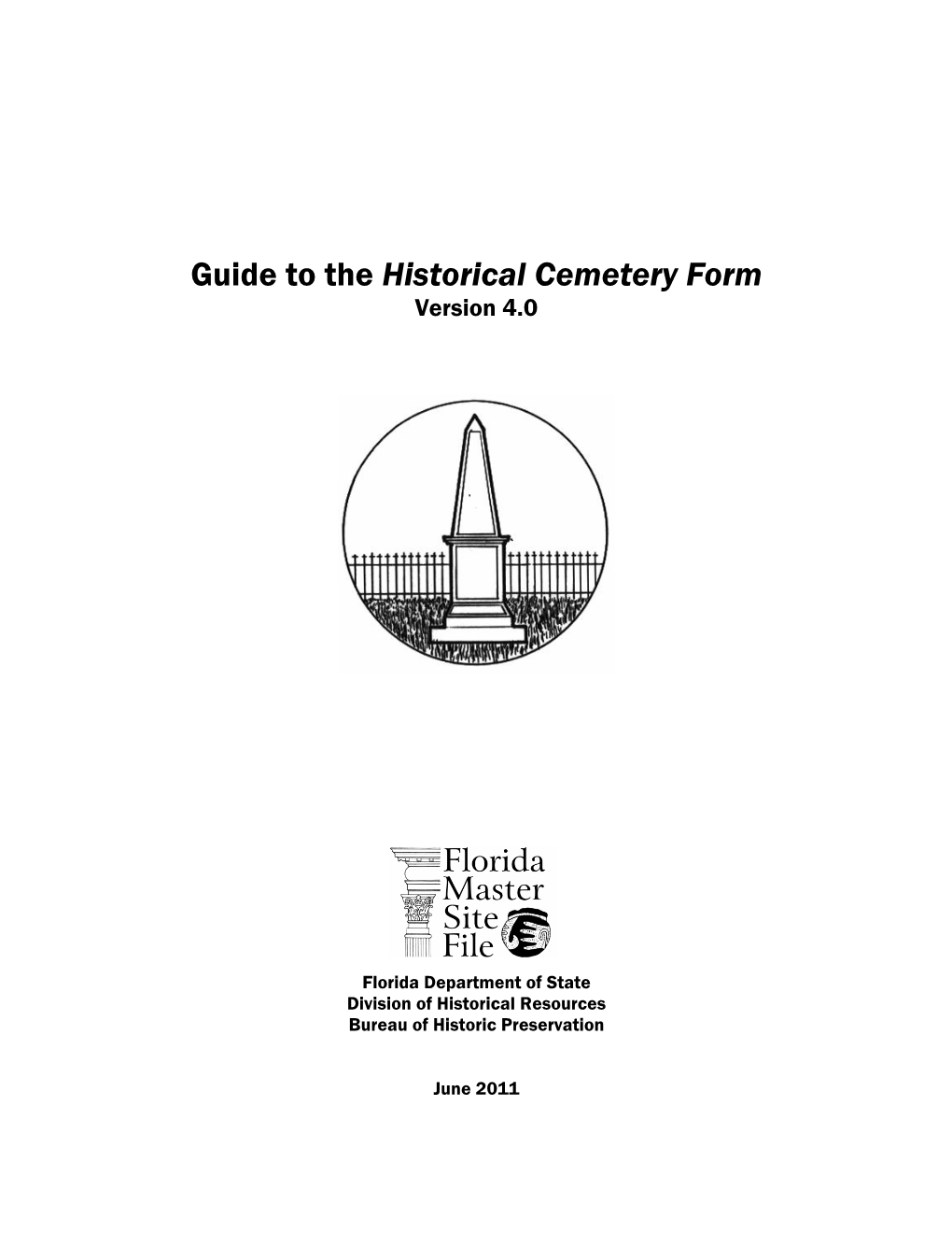 Cemetery Form Manual