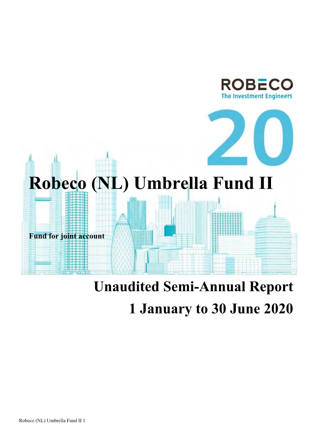 Robeco (NL) Umbrella Fund II