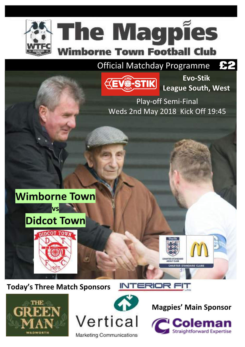 Wimborne Town Vs Didcot Town