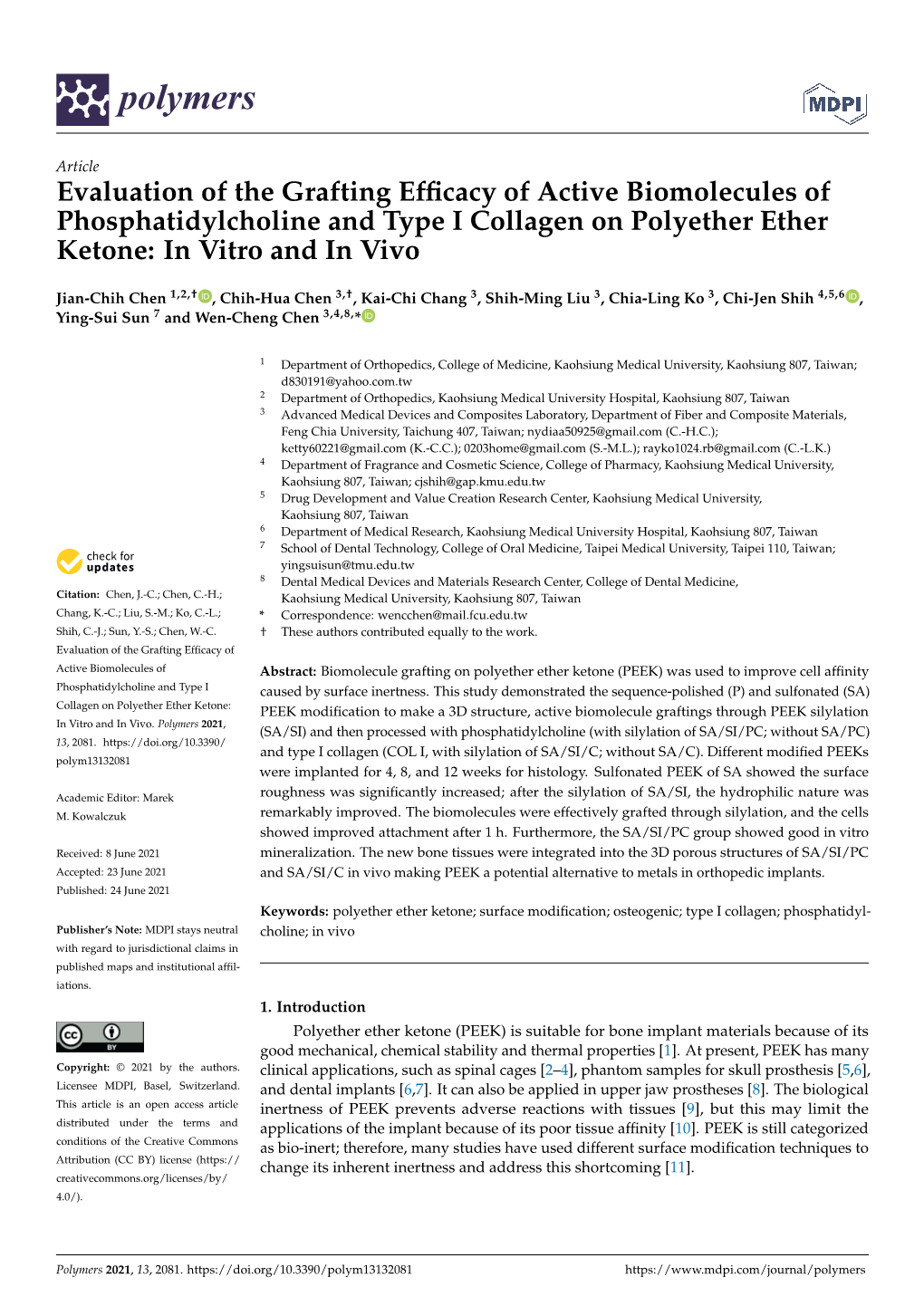 Evaluation of the Grafting Efficacy of Active Biomolecules Of