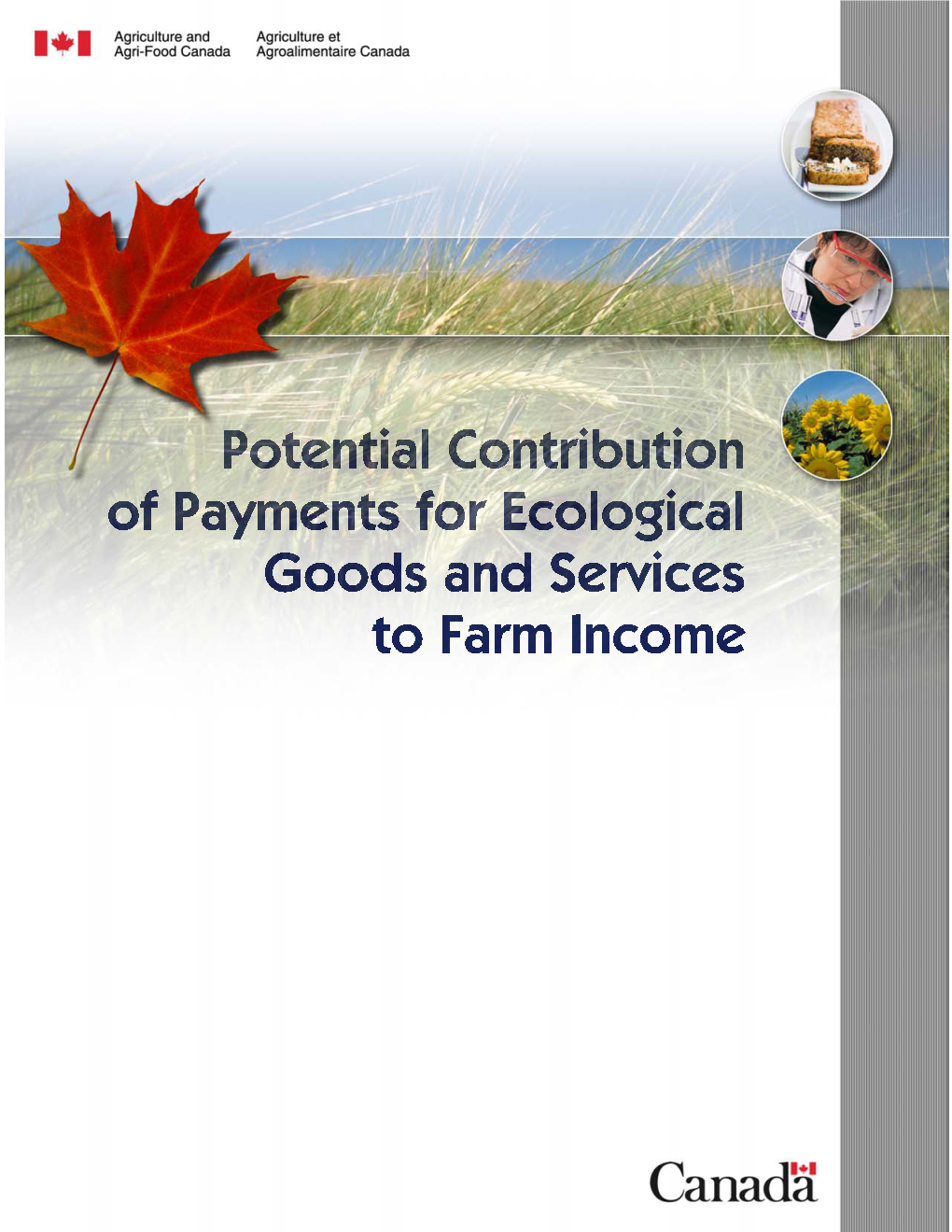 Potential Contribution of Payments for Ecological Goods and Services to Farm Income