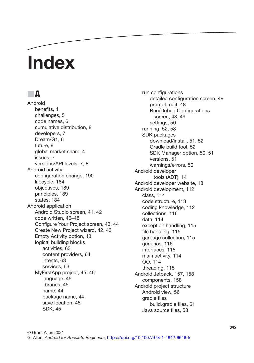 Android Benefits, 4 Challenges, 5 Code Names, 6 Cumulative Distribution, 8