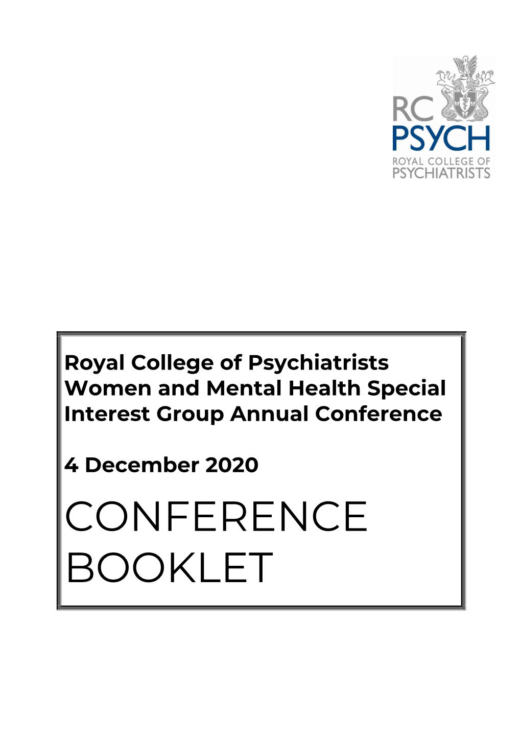 Conference Booklet