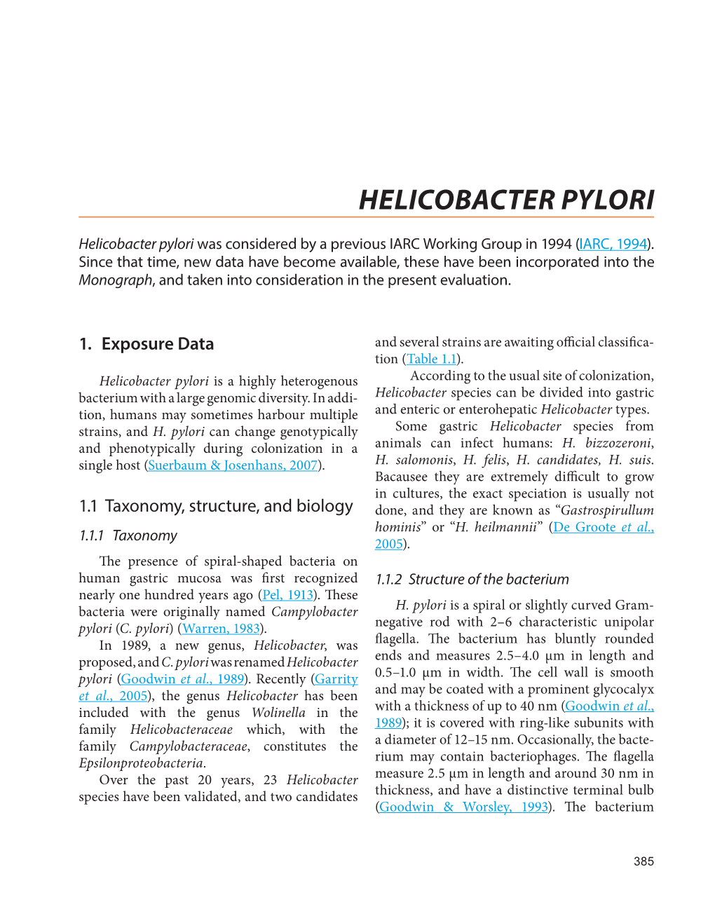 Helicobacter Pylori