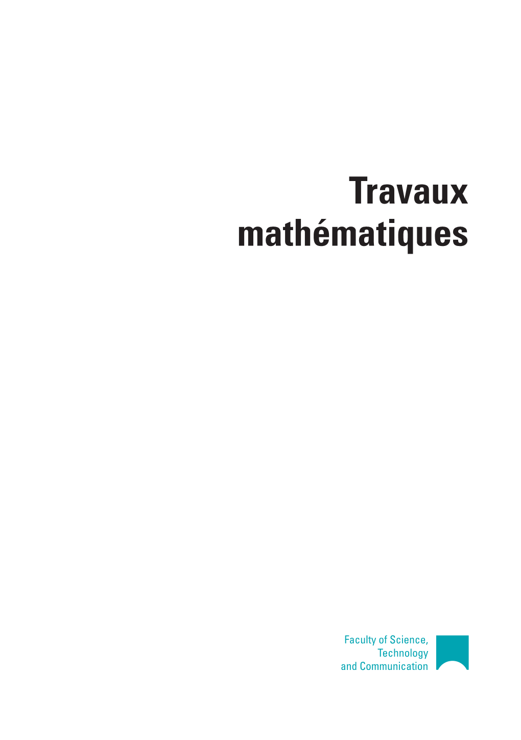Travaux Mathématiques 18