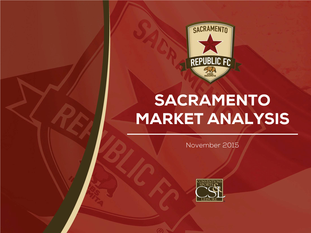 Sacramento Market Analysis