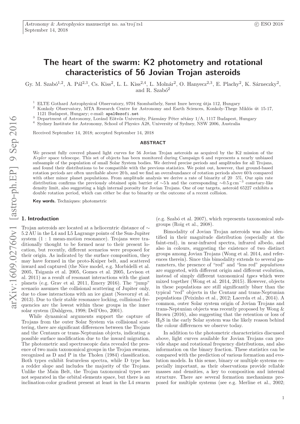 The Heart of the Swarm: K2 Photometry and Rotational Characteristics of 56