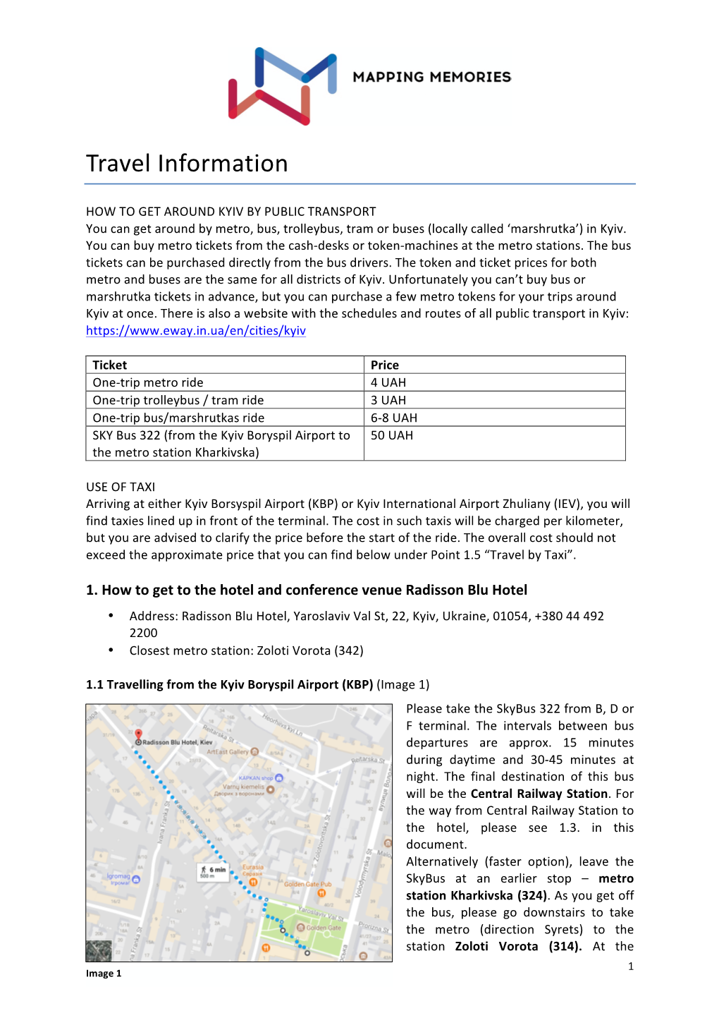 Travel Information