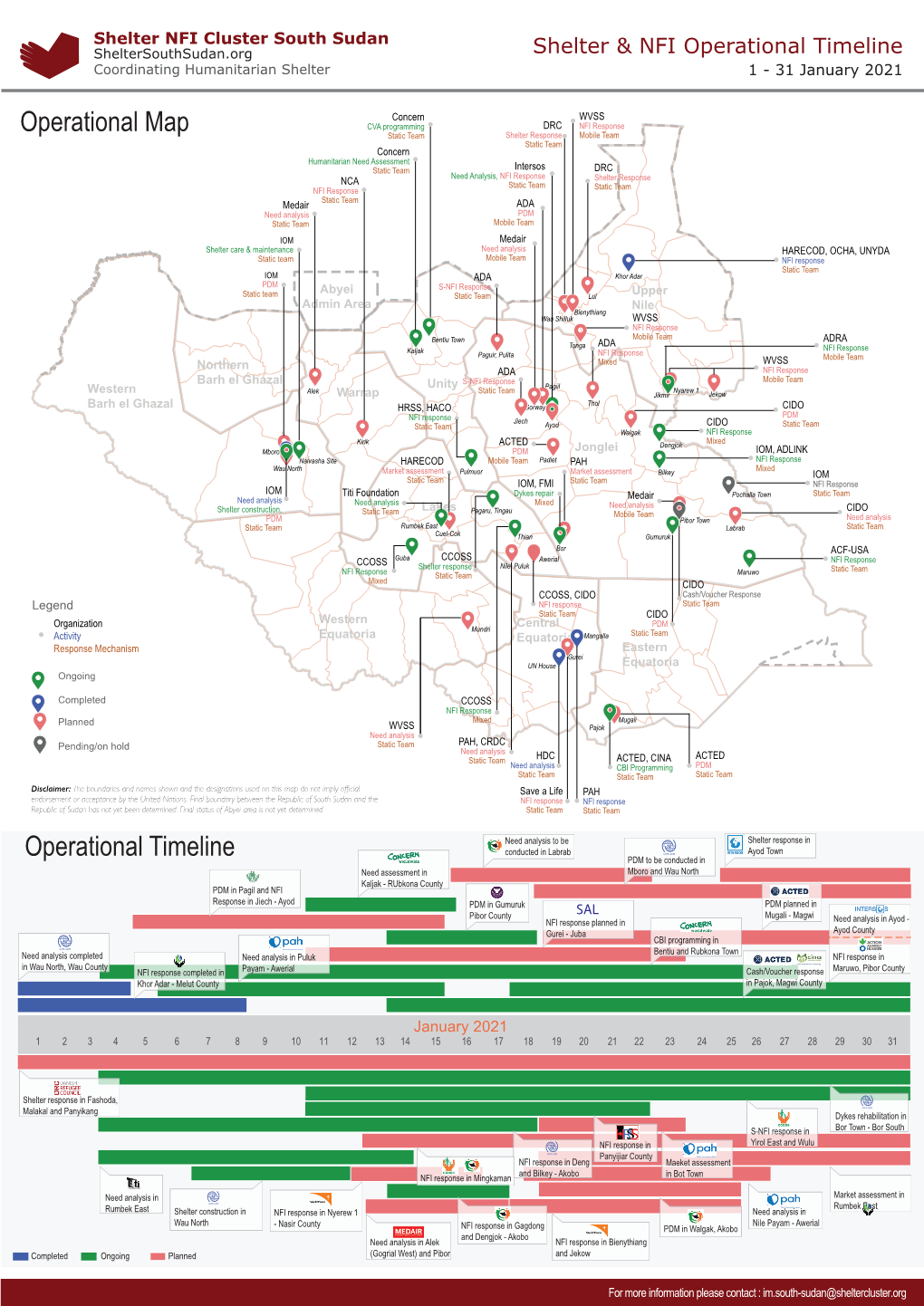 20210120 Operational Timeline Map 1-31 Jan 2021.Pdf