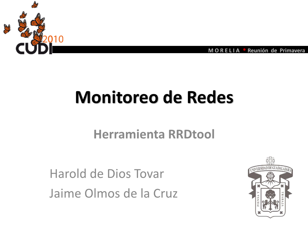 Herramienta Rrdtool Harold De Dios Tovar Jaime Olmos De La Cruz