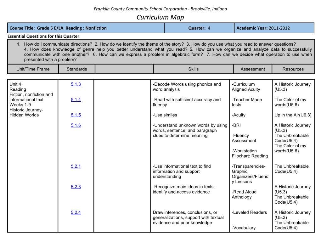 Franklin County Community School Corporation - Brookville, Indiana s7