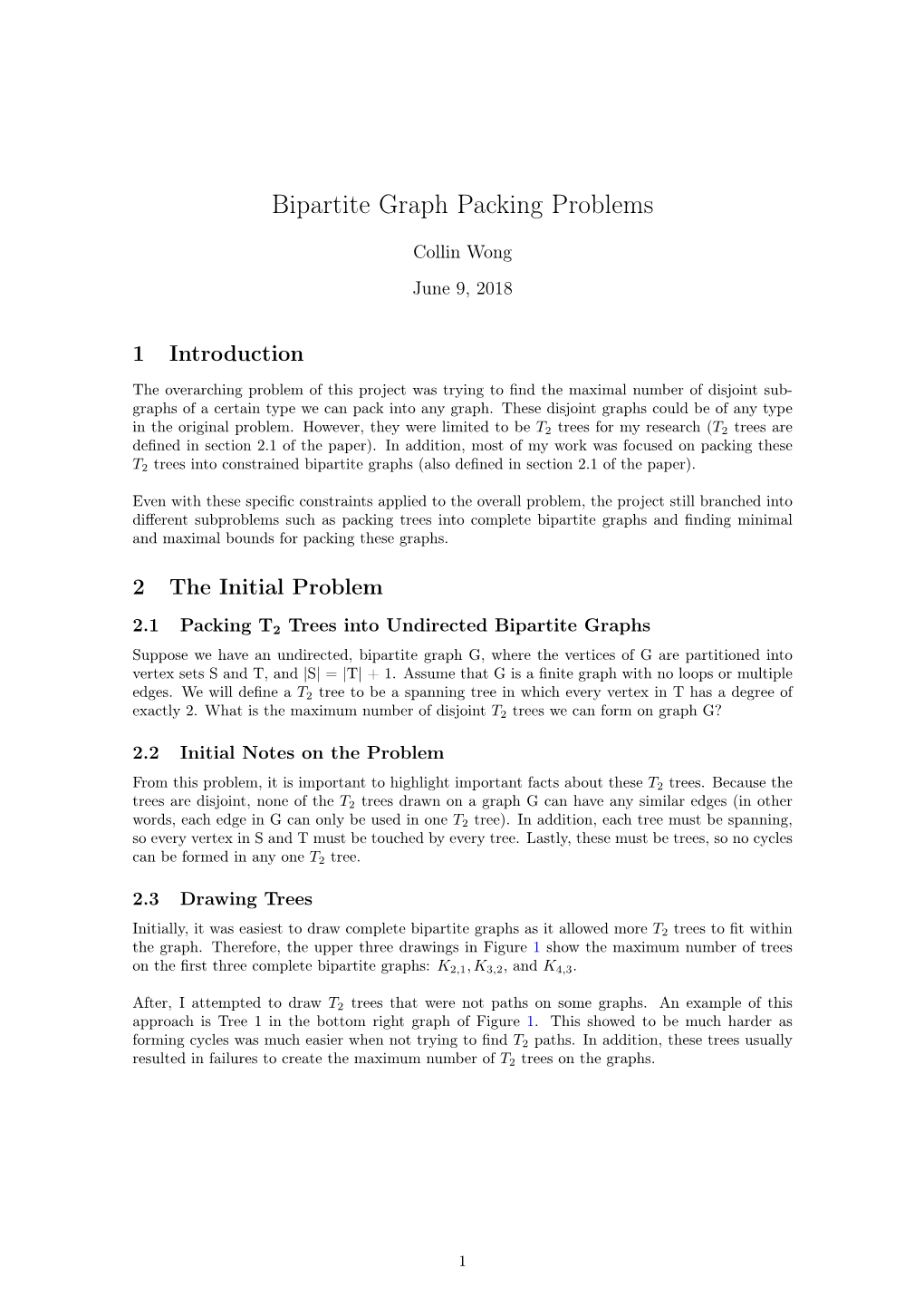 Bipartite Graph Packing Problems
