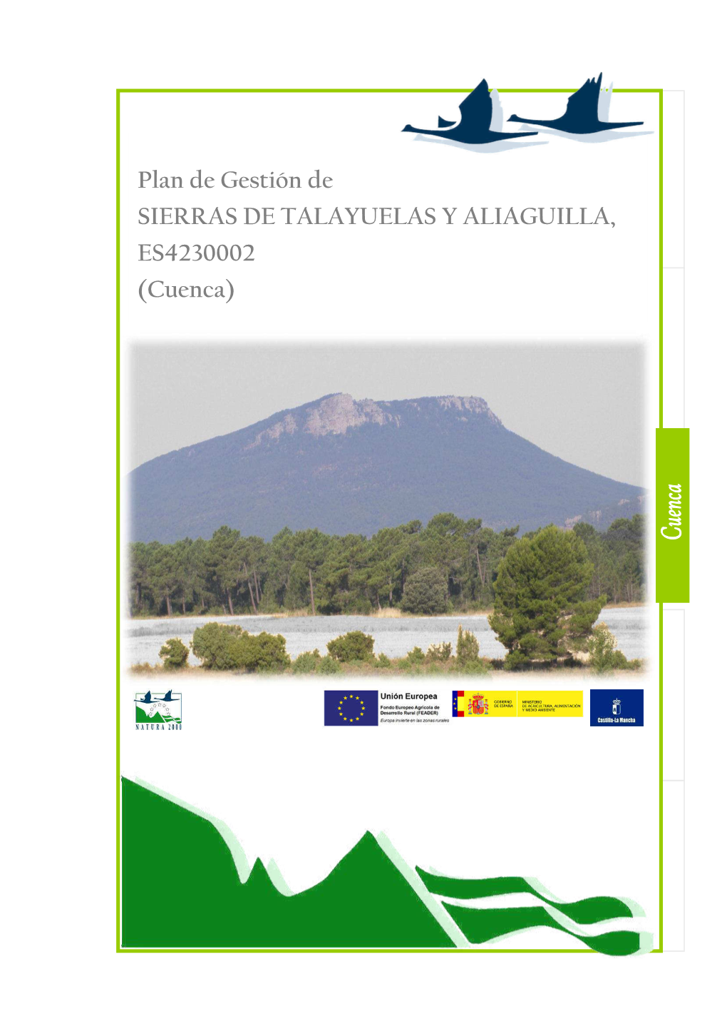 Plan De Gestión Sierras De Talayuelas Y Aliaguilla. Doc 1