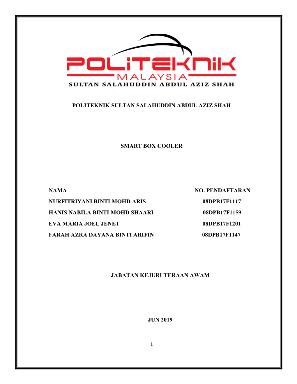 Politeknik Sultan Salahuddin Abdul Aziz Shah Smart Box