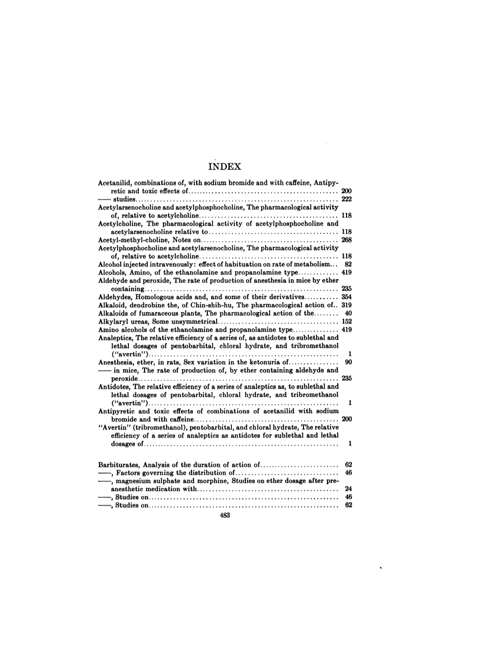 Acetanilid, Combinations Of, with Sodium Bromide and with Caffeine, Antipy- Retic and Toxic Effects of 200