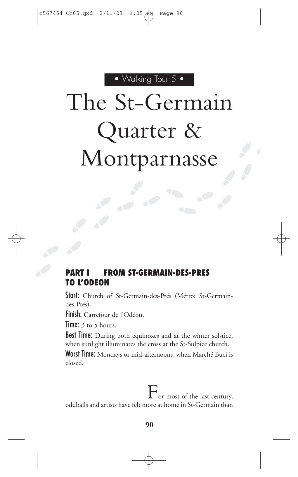 The St-Germain Quarter & Montparnasse