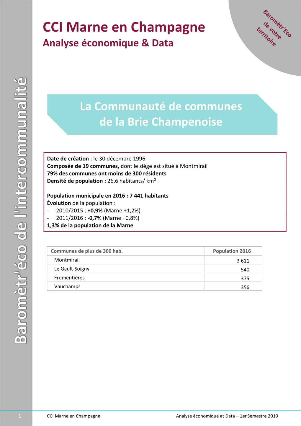 Barometr'eco EPCI Brie Champenoise