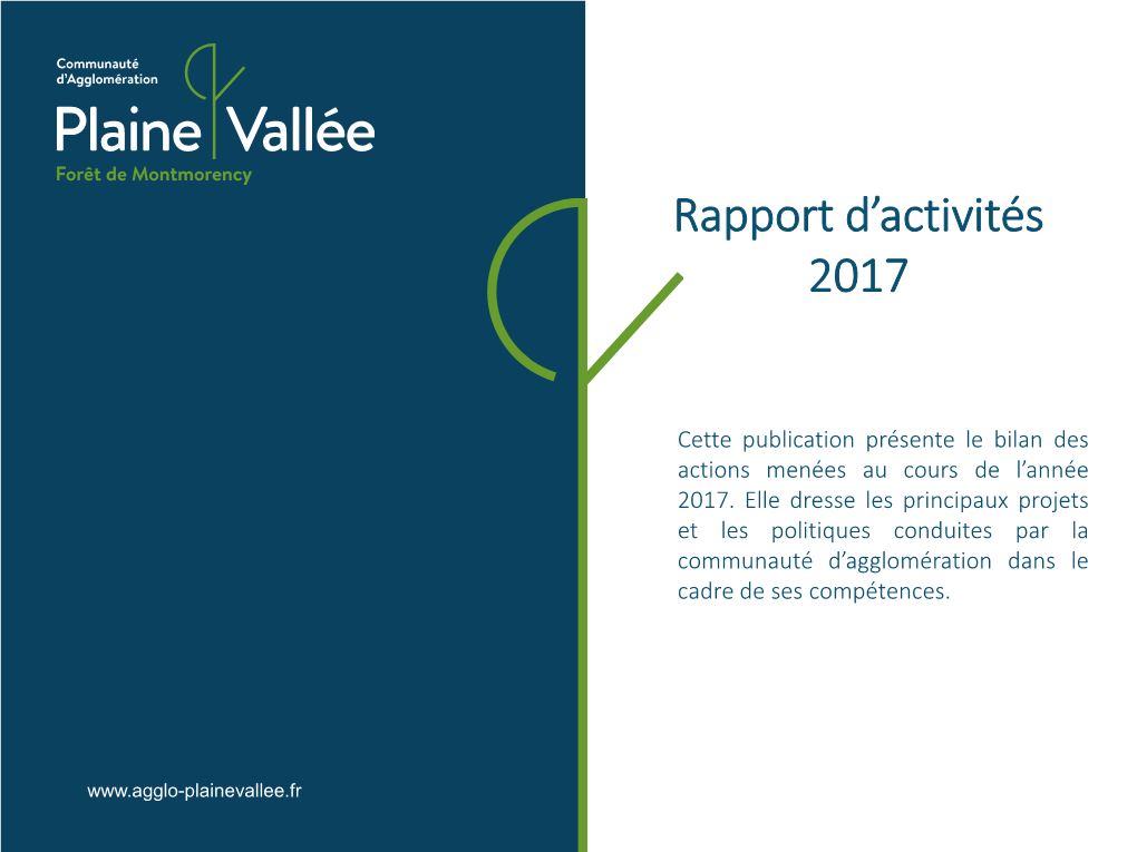 Bilan D'activités 2017/2018