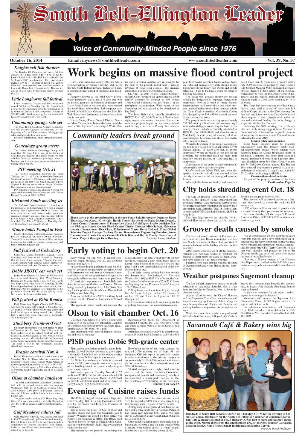 Work Begins on Massive Flood Control Project St