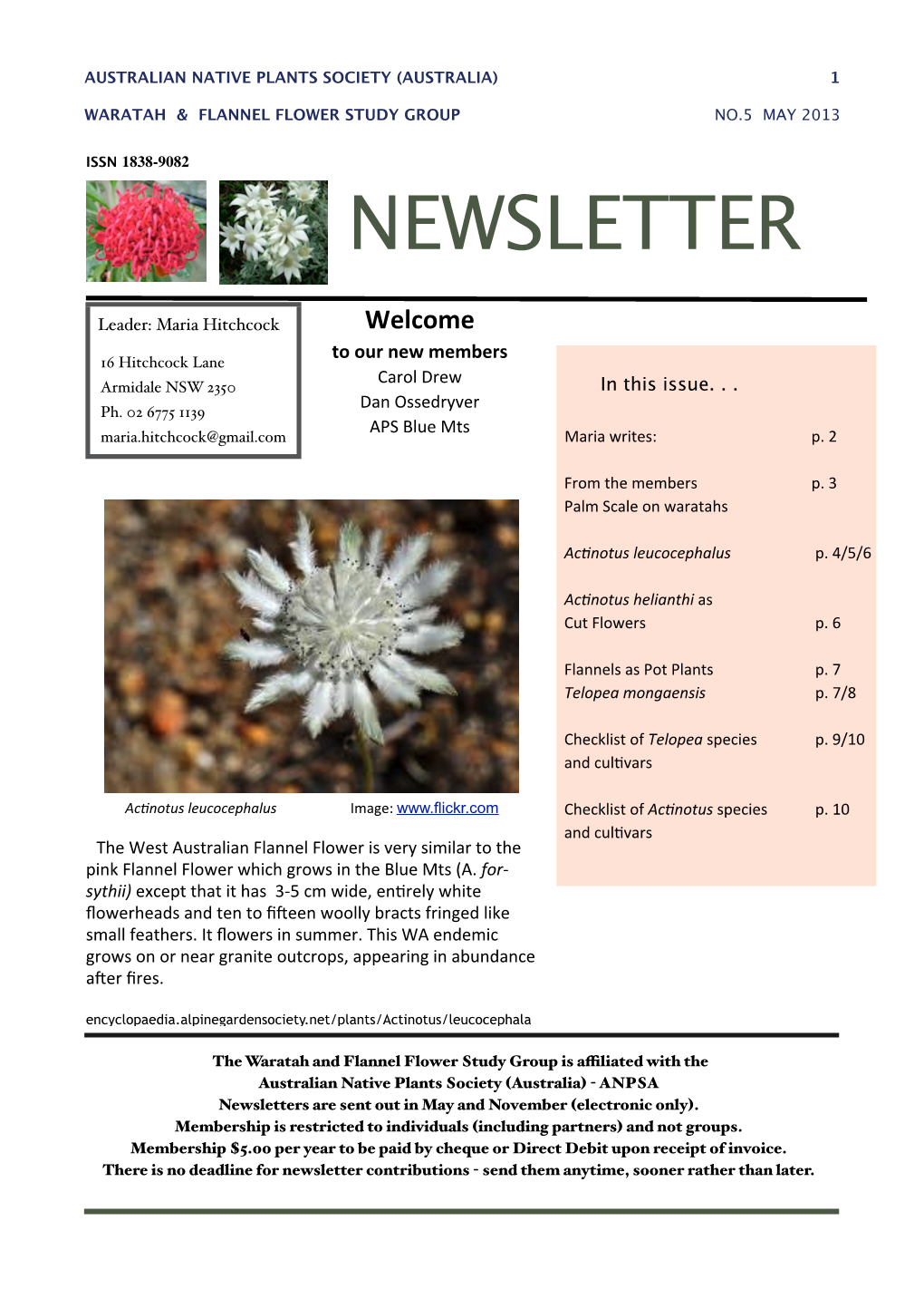 Newsletter No.5