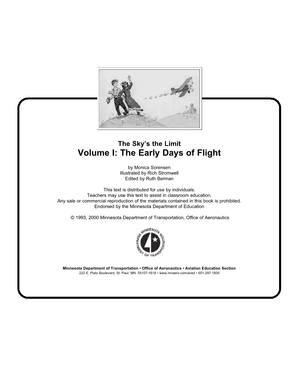 The Sky's the Limit-Volume 1. PDF, 324KB