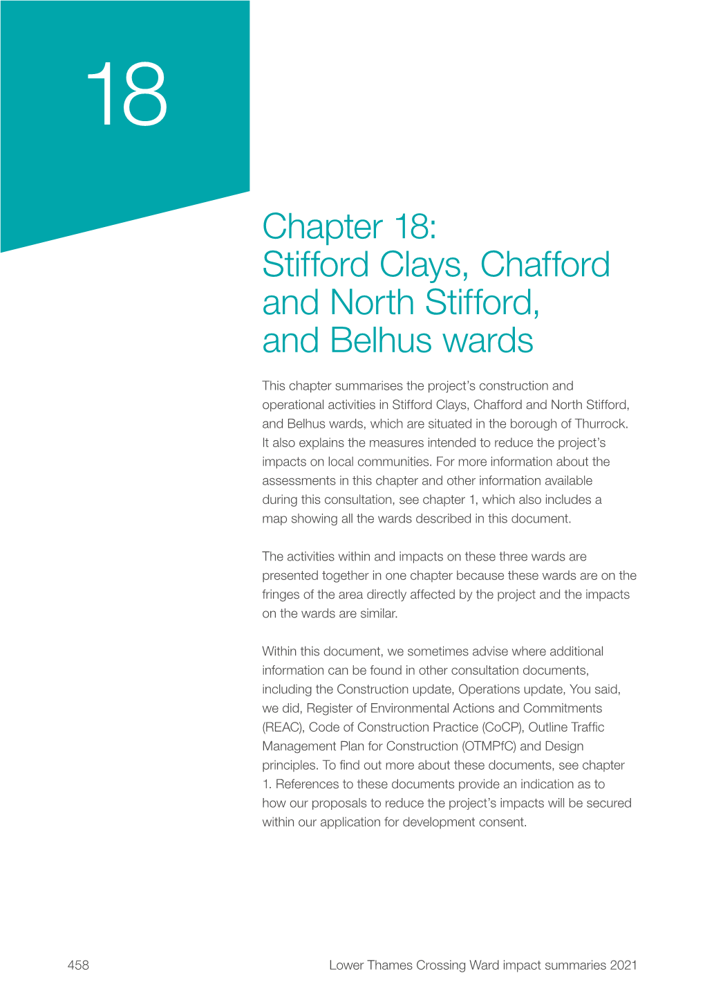 Chapter 18: Stifford Clays, Chafford and North Stifford, and Belhus Wards