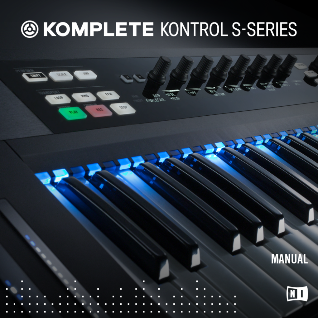 KOMPLETE KONTROL Manual English