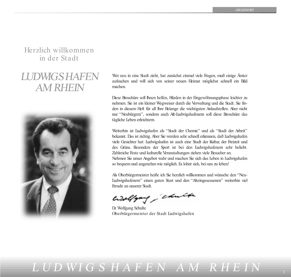 LUDWIGSHAFEN AM RHEIN 1 Ludwigshafen Mit Anzeigenscanns 16.11.1998 15:11 Uhr Seite 2